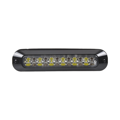 Luz perimetral , 12 LEDs Ultra Brillantes, color Rojo / Claro