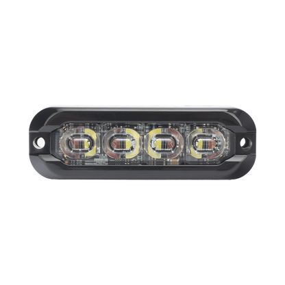 Luz perimetral , 8 LED Ultra Brillantes, Dual Color Rojo / Claro