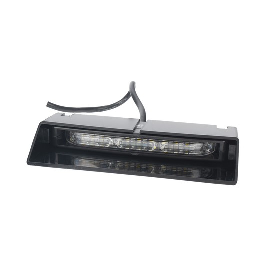 Luz Direccional de Visera, Dual color, Azul/Claro con enchufe para automóvil