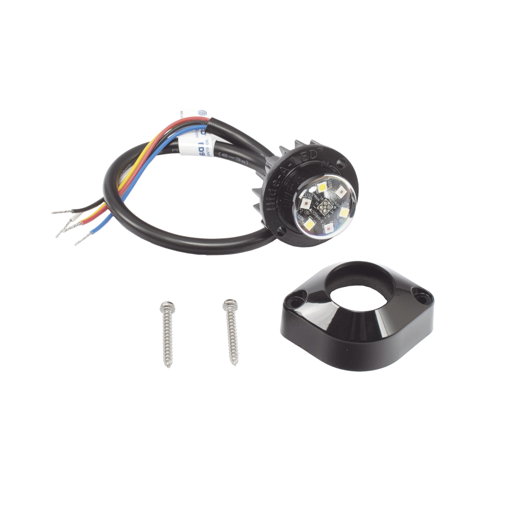 Lámpara Oculta de 6 LED Color Ámbar/Claro Serie ED9015