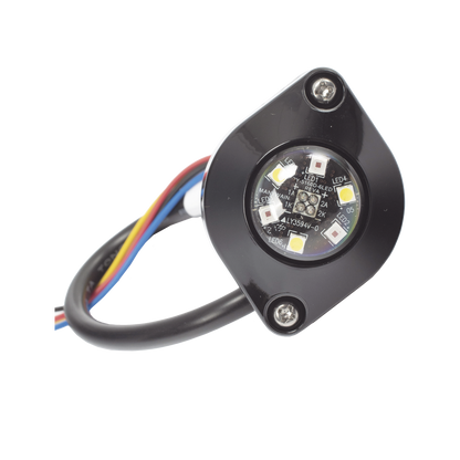 Estrobo Oculto de 6 LED color Azul Serie ED9015