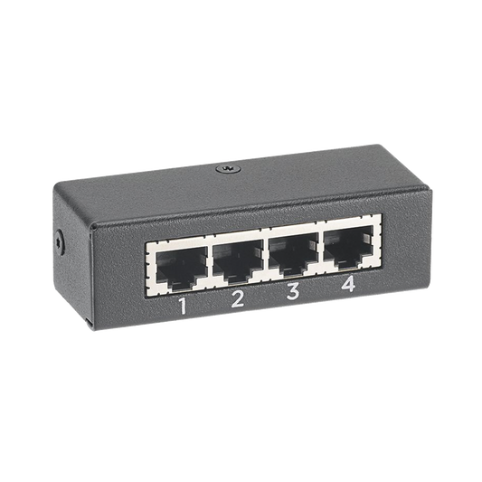 HUB de 4 Puertos, Para Conexión de 3 Sensores Adicionales a PDUs y UPS de Panduit