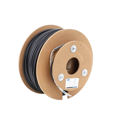 Carrete de Fibra Óptica Monomodo con Conectores LC-LC Duplex, Reforzada con Kevlar, de 150 Metros (492.13 Pies), Para Instalaciones Subterráneas por Tubería