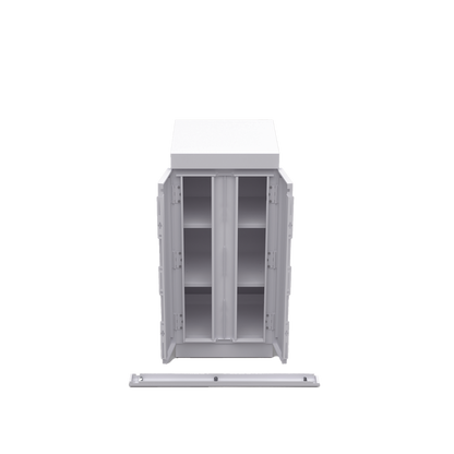Gabinete de Seguridad de Lámina Galvanizada  para Almacenamiento de Baterías (Hasta 6 baterías PL110D12).