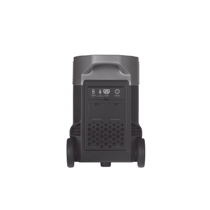 Estación de Energía Portátil DELTA PRO 3600Wh Litio LFP / 5 AC 3600W (7200W Pico) / 2 USB-C 200W / Capacidad para Aumentar Respaldo / Cargador de Coche 10A a 12.6V / Conectividad WiFi y Bluetooth (App) / Carga Solar 1600W Max.