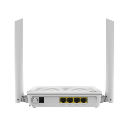 ONT GPON HUAWEI OptiXstar Premium WiFi 5 (2.4/5 GHz) Máxima Cobertura con Antenas de 7 dBi / 4 puertos LAN (2GE + 2 FE)