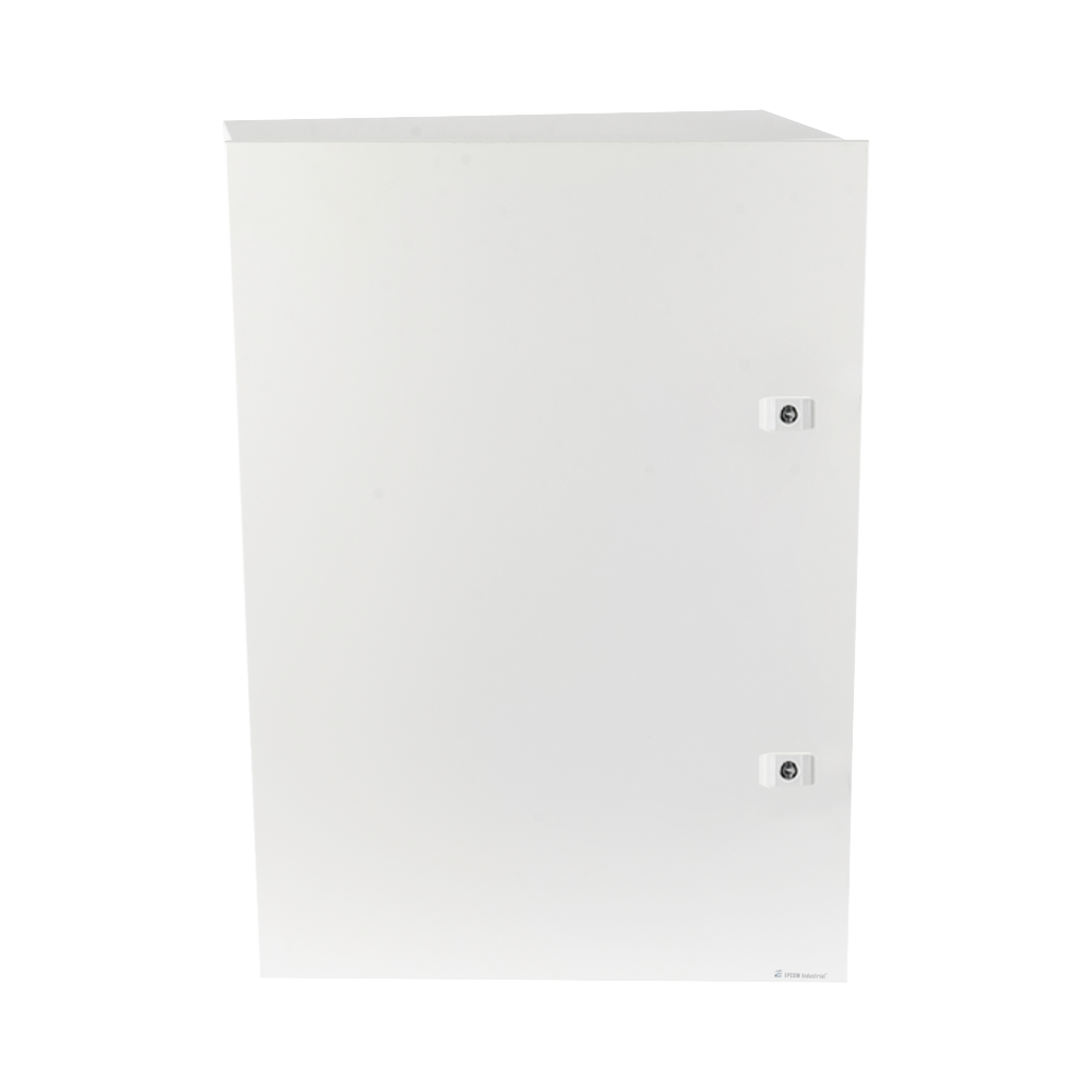 Gabinete para instalación de 2 Baterías PL110D12, Fabricado en Lámina Galvanizada, Accesorios para piso o poste (No incluidos)