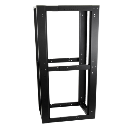 Rack Estándar 19" de 4 Postes, Acero, 45 Unidades, Profundidad Ajustable.