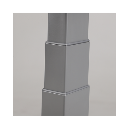 Base de Escritorio Motorizado Profesional / Altura Ajustable 60-125cm / Estructura Estable / Funcionamiento Suave / 3 Preset de Posiciones / Color Gris / Soporta hasta 100Kg de carga