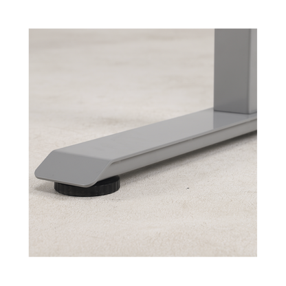 Base de Escritorio Motorizado Profesional / Altura Ajustable 60-125cm / Estructura Estable / Funcionamiento Suave / 3 Preset de Posiciones / Color Gris / Soporta hasta 100Kg de carga