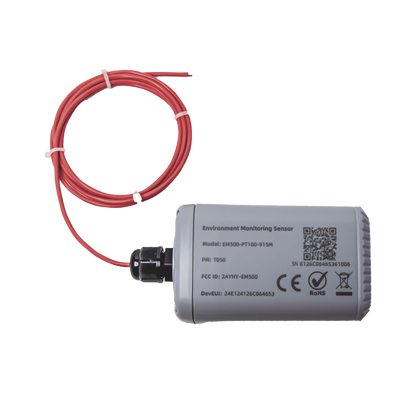 Sensor Industrial de Temperatura y Humedad con LoRaWAN (hasta 500°C)