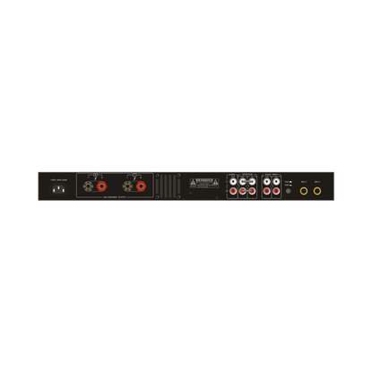 Amplificador de Audio | 2 x 60W | Baja Impedancia 4 - 8? | Reproductor Bluetooth, USB, SD | Efectos Integrados Delay, Echo, Repeat