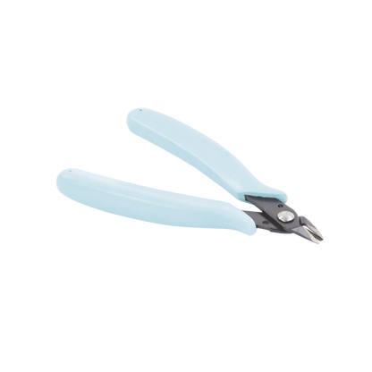 Pinza De Corte Micro de 5" (125 mm). Acero c/mango Ergonómico de PVC. Uso Electrónico. Corte al Ras.