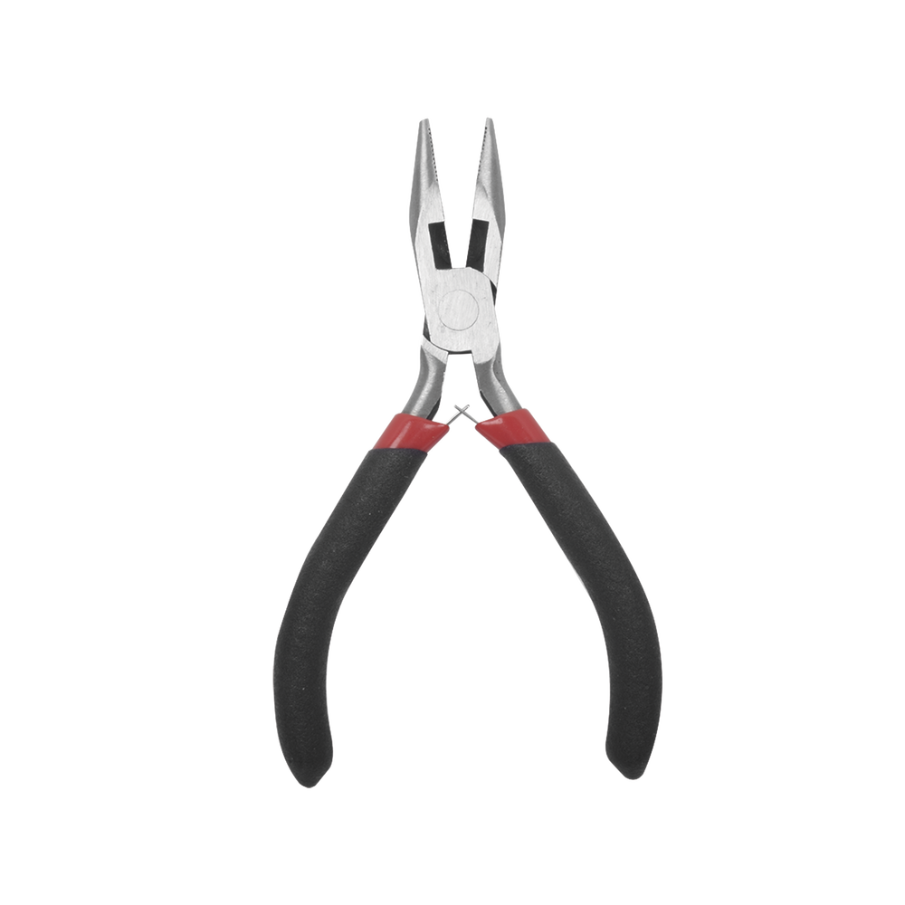 Juego de 3 Mini Pinzas de Corte de 5". Incluye: Pinza de Punta Redonda, Diagonal y Punta de Aguja.