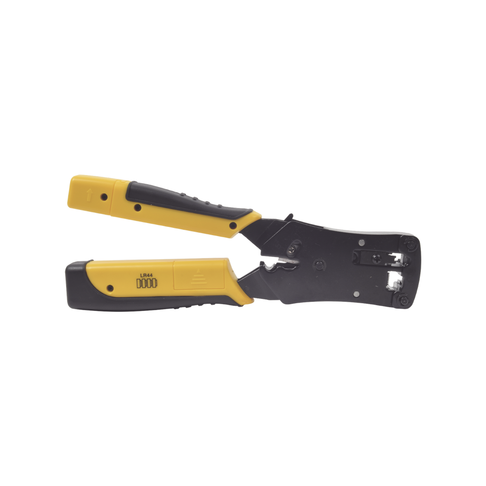 Pinza 3 en 1: Pelacables/ Terminado/ Probador para UTP. Enchufe Modular de Prueba para RJ45/RJ11/RJ22.