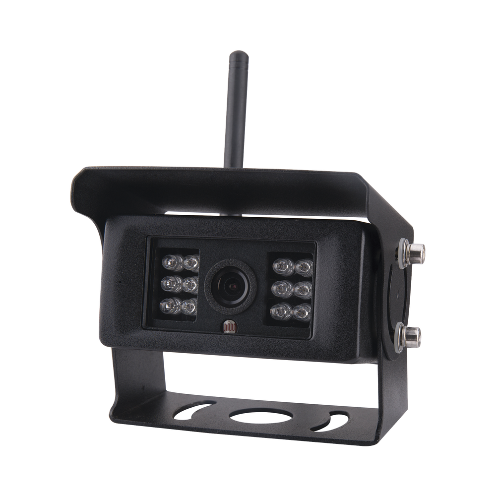 Sistema Profesional Inalámbrico de Cámara de Reversa Infrarroja y Monitor de 7" para Vehículos de Trabajo y Montacargas