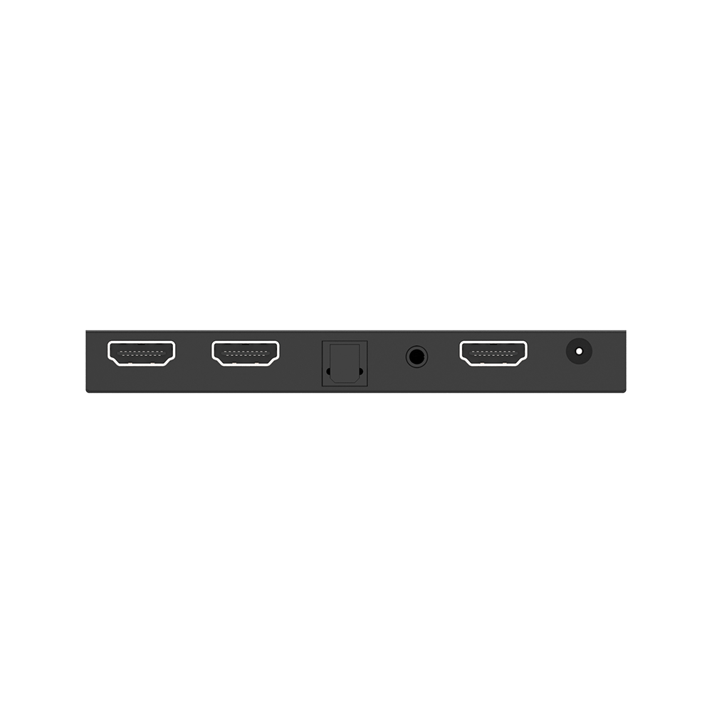 Splitter HDMI 1x2 | 4K@60Hz | Extractor de Audio | Down Scaler | HDR  4:4:4 | EDID | 18Gbps