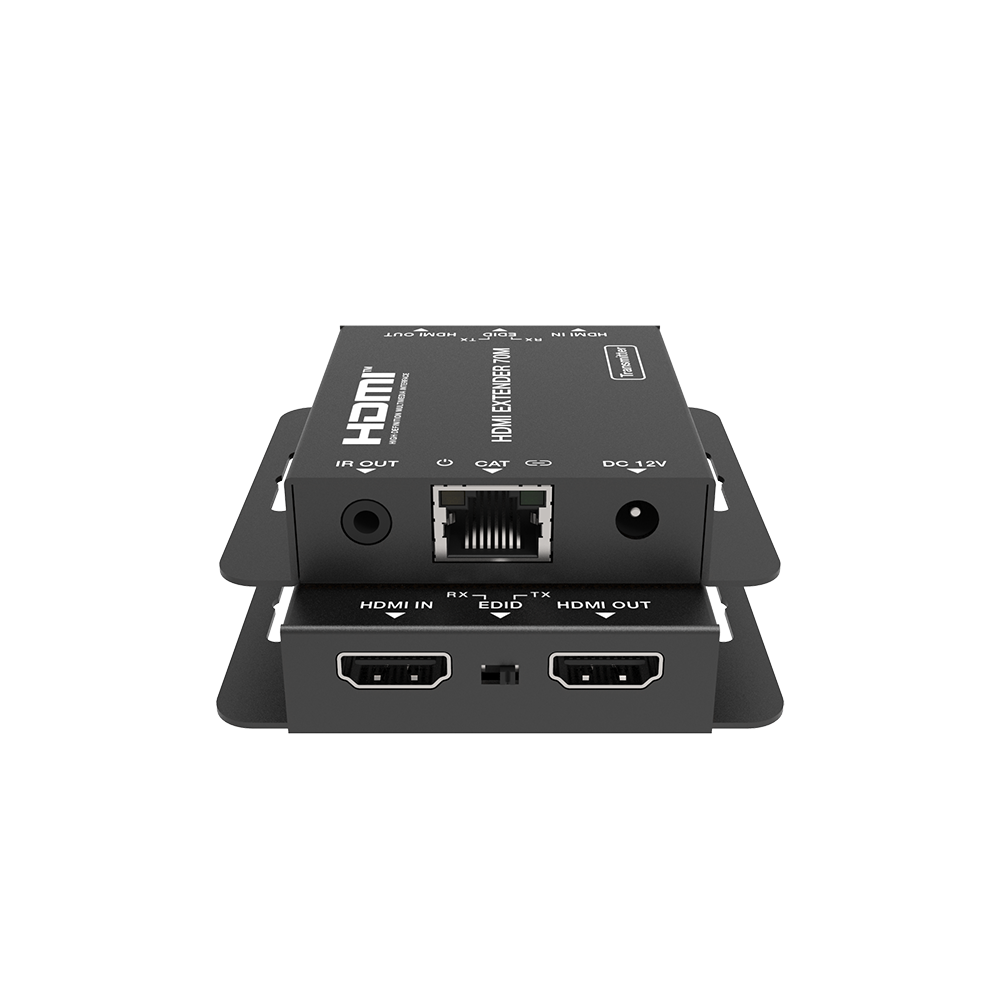 Kit Extensor HDMI | 4K2K@40m | 1080p@70m | Cat5e/Cat6 | Soporte PoC | HDMI Loop | Transmisión IR