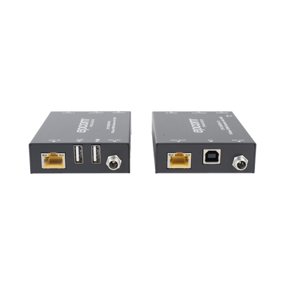 Kit Extensor HDMI con KVM | 70m | 4K2K@60Hz | 4:4:4 |  HDMI2.0b y HDCP 2.2 | Salida de Audio 3.5mm | Admite PoC | Admite USB 1.1