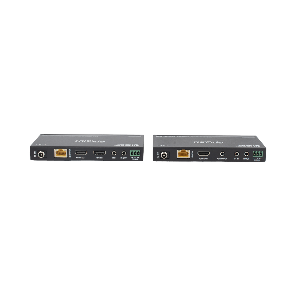 Kit Extensor HDMI | 4K2K@60HZ | HDR 4:4:4 | HDBaseT | 120/150m | Salida de Audio | HDCP 2.2 | IR Bidireccional