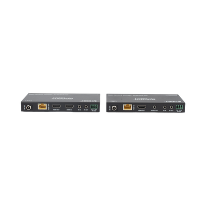 Kit Extensor HDMI | 4K2K@60HZ | HDR 4:4:4 | HDBaseT | 120/150m | Salida de Audio | HDCP 2.2 | IR Bidireccional