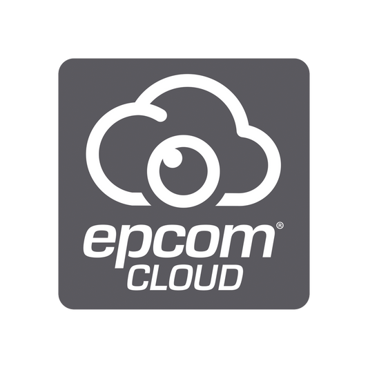 Suscripción Anual Epcom Cloud / Grabación en la nube para 1 canal de video a 8MP con 40 días de retención / Grabación por detección de movimiento