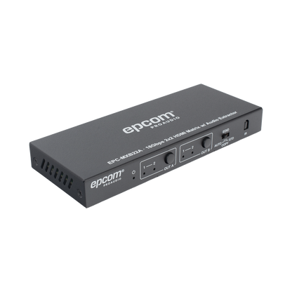 Matricial HDMI | 2x2 | 4K2K@60Hz | HDR | YCbCr 4:4:4 | EDID Auto | Extractor de Audio | Salida de audio análoga y digitalizados | HDCP 2.2 | 18 Gbps