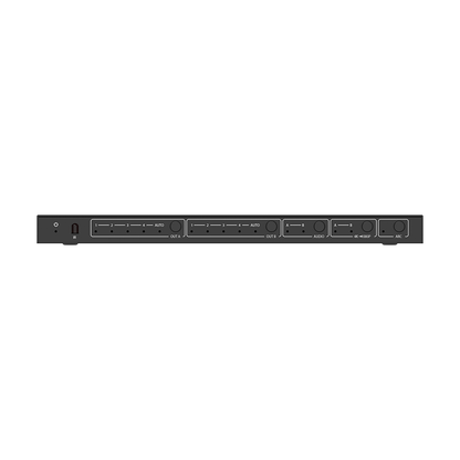 Matricial HDMI | 4x2 | 4K2K@60Hz | HDR | YCbCr 4:4:4 | EDID Auto | Extractor de Audio | Salida de audio análoga y digitalizados | HDCP 2.2 | 18 Gbps
