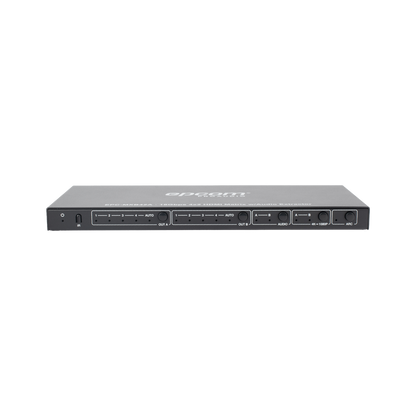 Matricial HDMI | 4x2 | 4K2K@60Hz | HDR | YCbCr 4:4:4 | EDID Auto | Extractor de Audio | Salida de audio análoga y digitalizados | HDCP 2.2 | 18 Gbps