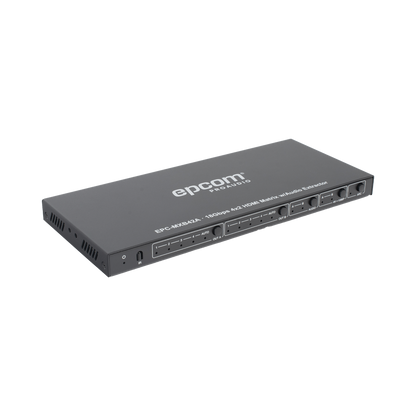 Matricial HDMI | 4x2 | 4K2K@60Hz | HDR | YCbCr 4:4:4 | EDID Auto | Extractor de Audio | Salida de audio análoga y digitalizados | HDCP 2.2 | 18 Gbps
