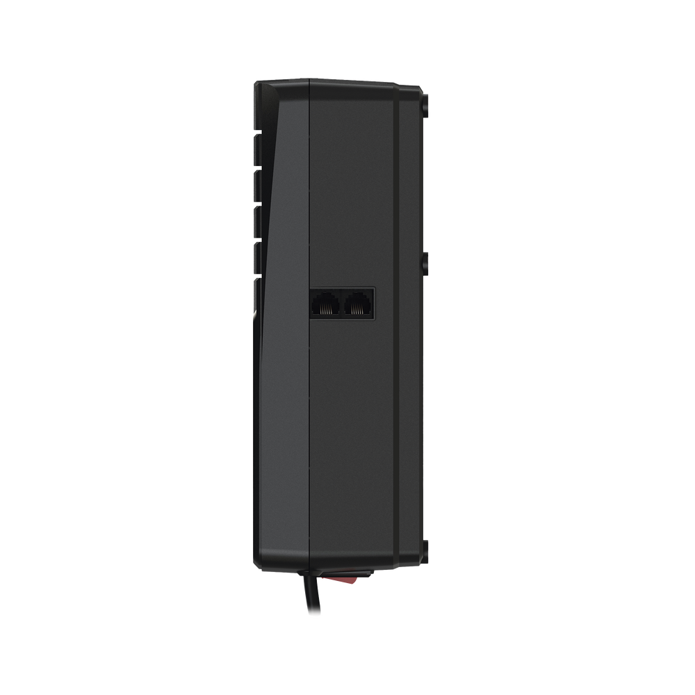 Regulador de Voltaje 1000 VA-500 W /  4 Contactos con AVR / 4 Contactos con Supresor de Picos / Protección RJ11
