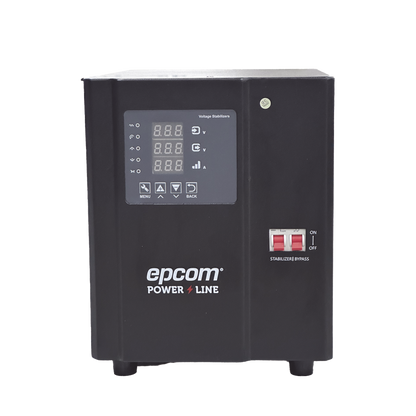 Regulador de Voltaje Industrial Monofásico Ferroresonante 3 kVA/3 kW 120 V / Entrada 96-144 Vca / Salida 117.6- 122.4 Vca