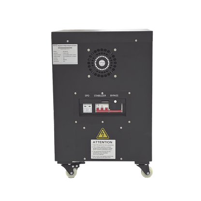 Regulador de Voltaje Industrial Monofásico Ferrorresonante 5 kVA/5 kW 120 V / Entrada 96-144 Vca / Salida 117.6- 122.4 Vca