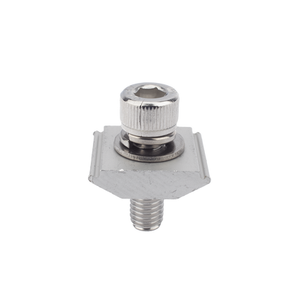 Conector N con tornillo para fijación en riel 5 y 8