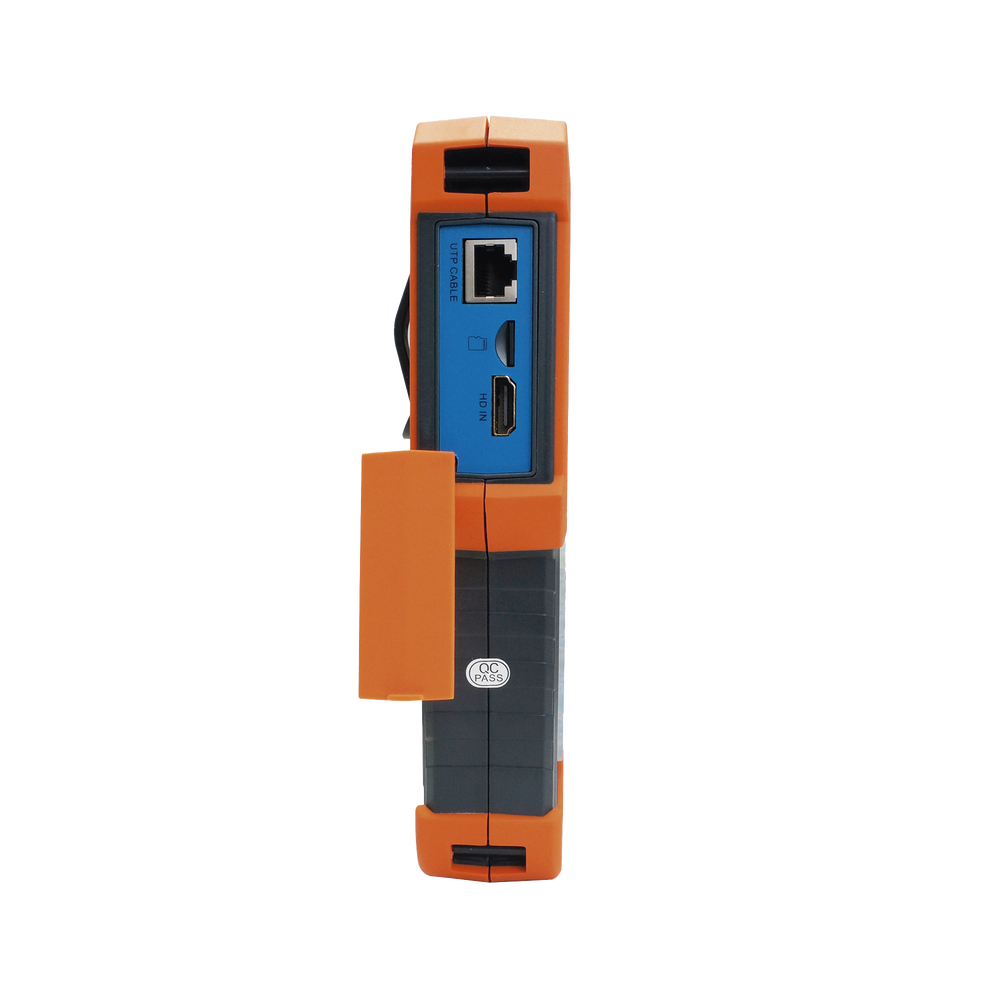 Tester de Video Profesional | Pantalla 4" Touch | Ideal para Cámaras IP/ HD (TVI, CVI, AHD y CVBS) | 4K | H.265/H.264 | PoE | WiFi | Cable Tester | Multímetro Digital | Todo en Uno para tu CCTV.