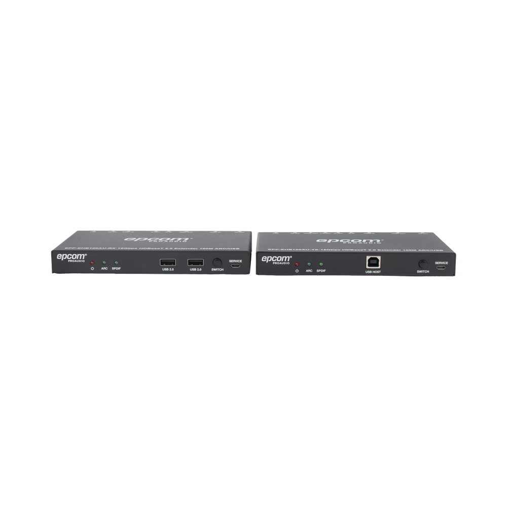Kit Extensor HDMI | 4K2K@60HZ | HDR 4:4:4 | HDBaseT | 100M | Salida de Audio | HDCP 2.2 | IR Bidireccional | Admite la función USB KVM