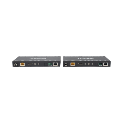 Kit Extensor HDMI | 4K2K@60HZ | HDR 4:4:4 | HDBaseT | 100M | Salida de Audio | HDCP 2.2 | IR Bidireccional | Admite la función USB KVM