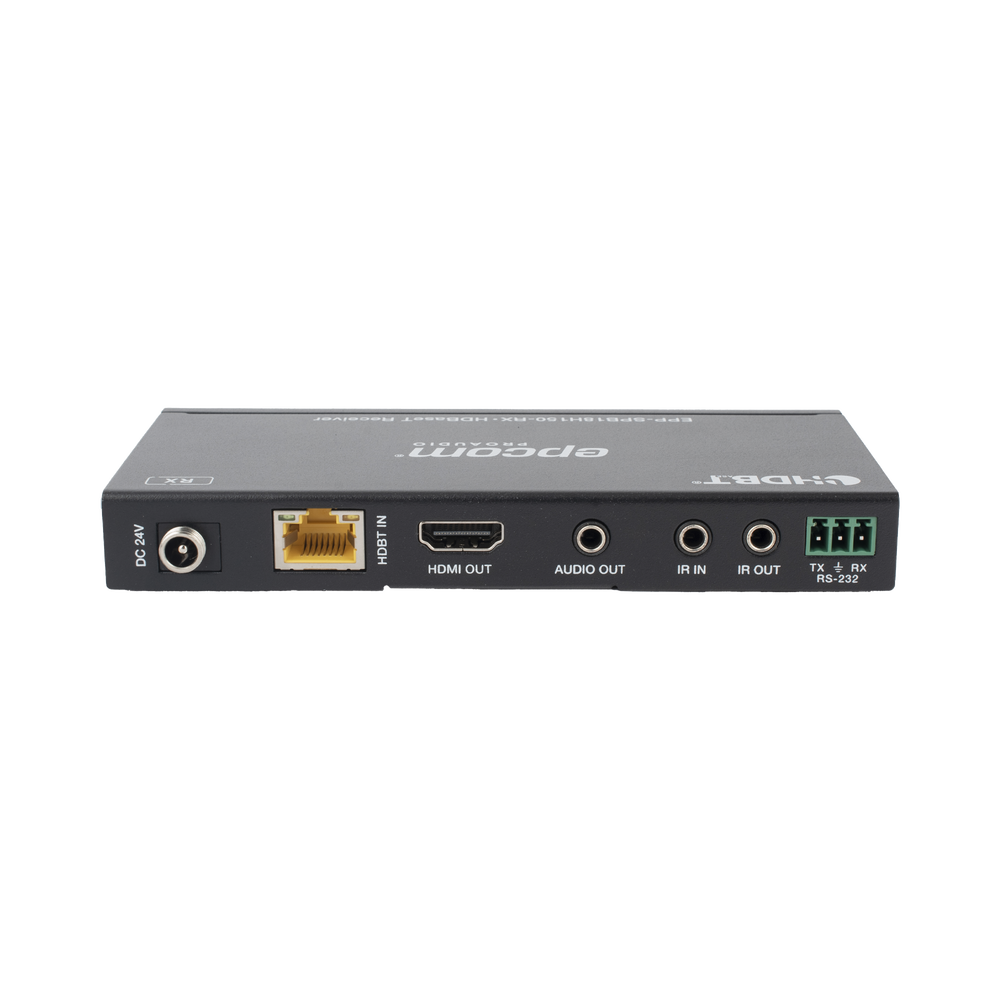 Splitter mas Extensor de Video | 1x8 | ProAV | HDBaseT™ | 120m en 4K@60Hz | 150m en 1080p@60Hz | Cat6/6a/7 | Gestión Avanzada EDID | Control IR y RS232 | PoC | Salida de Audio