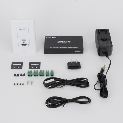 Kit Extensor HDBaseT | 4K2K@60Hz 40m | 1080p 70m | Función PoC | IR Bidireccional | RS-232 |