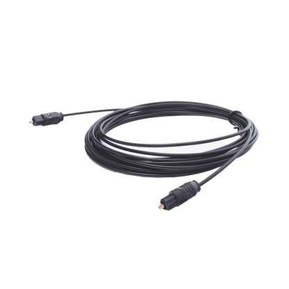 Cable Toslink de Fibra Óptica de 4.6m | Ideal para Mandar Audio Digital para Sistemas de Alta Calidad | Compatible con Amplificadores VSSL