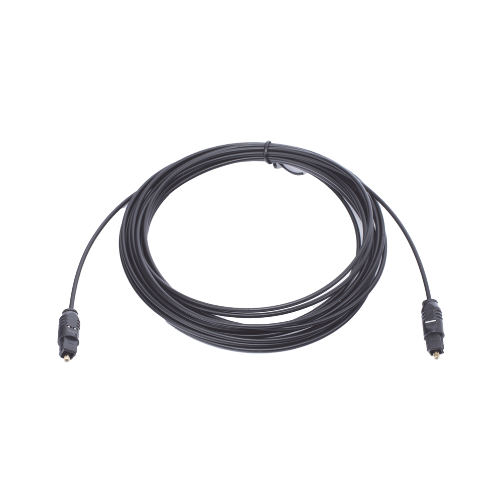 Cable Toslink de Fibra Óptica de 4.6m | Ideal para Mandar Audio Digital para Sistemas de Alta Calidad | Compatible con Amplificadores VSSL