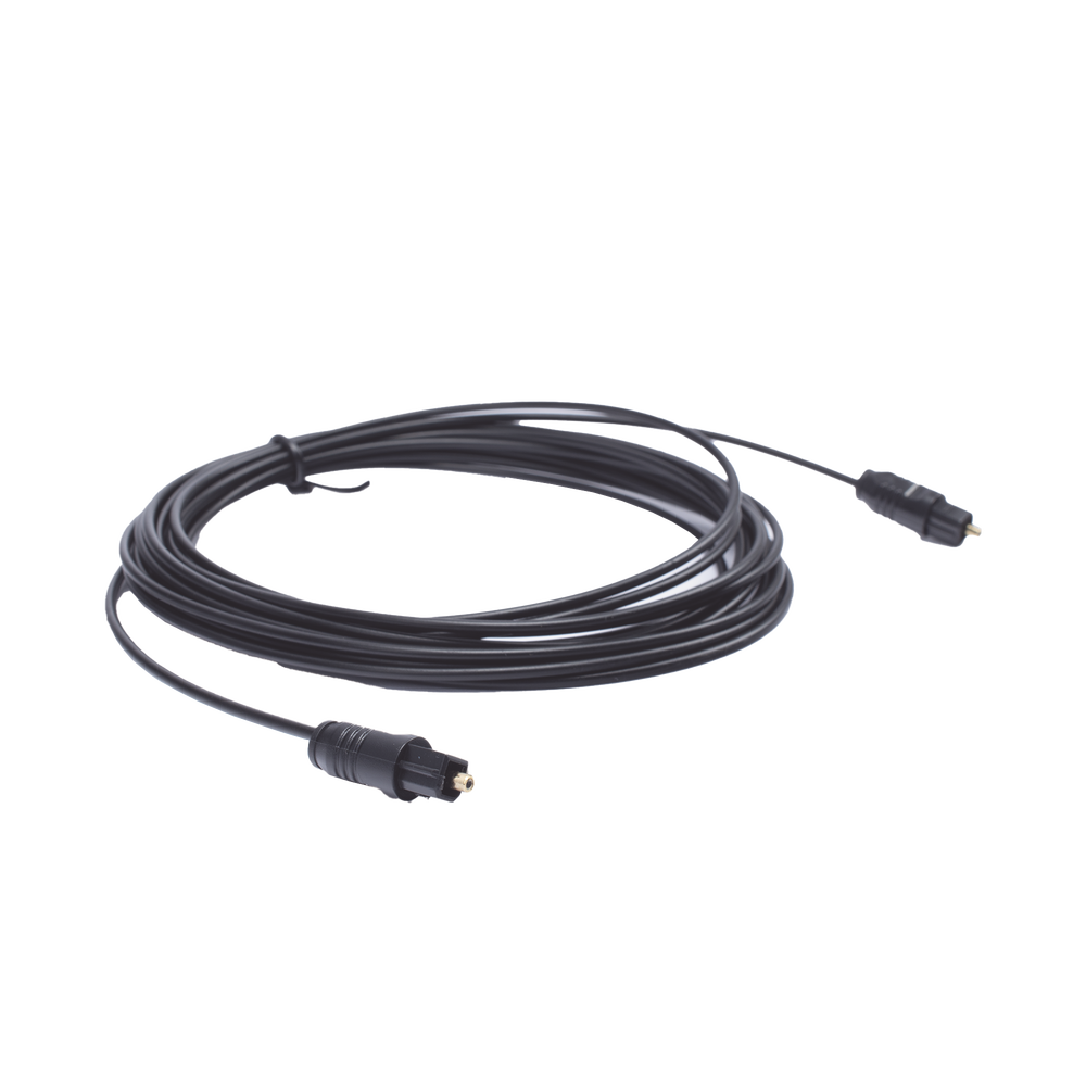 Cable Toslink de Fibra Óptica de 4.6m | Ideal para Mandar Audio Digital para Sistemas de Alta Calidad | Compatible con Amplificadores VSSL