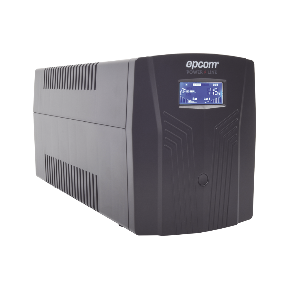 UPS de 1200VA/720W / Topología Línea Interactiva / Entrada y Salida 120 Vca / Clavija NEMA 5-15P / 6 Tomas NEMA 5-15R