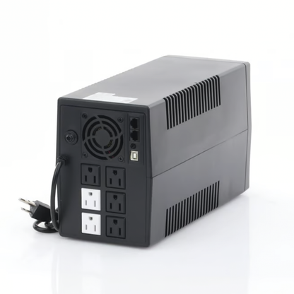 UPS de 1200VA/720W / Topología Línea Interactiva / Entrada y Salida 120 Vca / Clavija NEMA 5-15P / 6 Tomas NEMA 5-15R