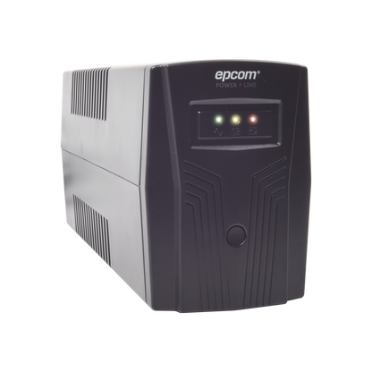 UPS de 600VA/360W / Topología Línea Interactiva / Entrada y Salida 120 Vca / Clavija NEMA 5-15P / 4 Tomas NEMA 5-15R/ Sin Protector RJ11 ni RJ45