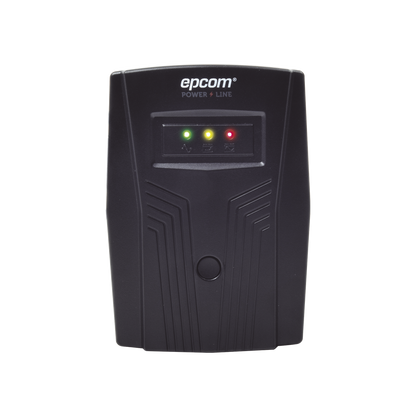 UPS de 600VA/360W / Topología Línea Interactiva / Entrada y Salida 120 Vca / Clavija NEMA 5-15P / 4 Tomas NEMA 5-15R/ Sin Protector RJ11 ni RJ45