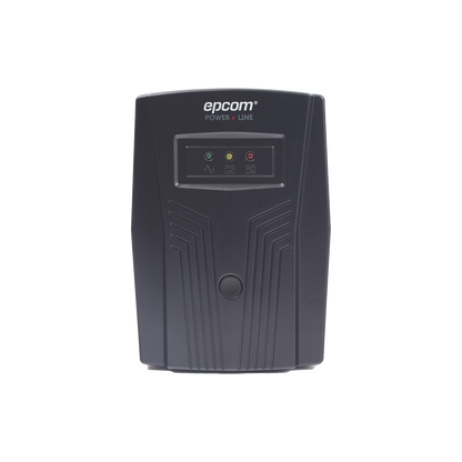 UPS de 600VA/360W / Topología Línea Interactiva / Entrada y Salida 120 Vca / Clavija NEMA 5-15P / 4 Tomas NEMA 5-15R/ Sin Protector RJ11 ni RJ45