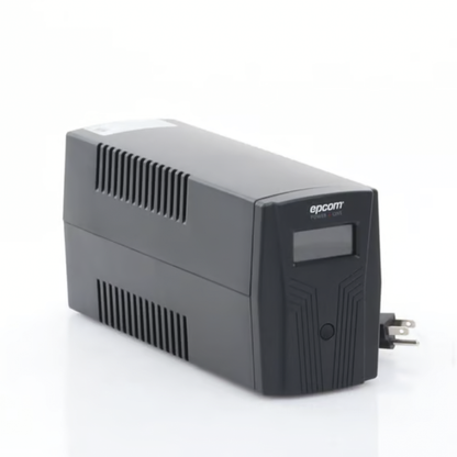 UPS de 850VA/510W / Topología Línea Interactiva / Entrada y Salida 120 Vca / Clavija NEMA 5-15P / 6 Tomas NEMA 5-15R / Sin RJ11 ni RJ45
