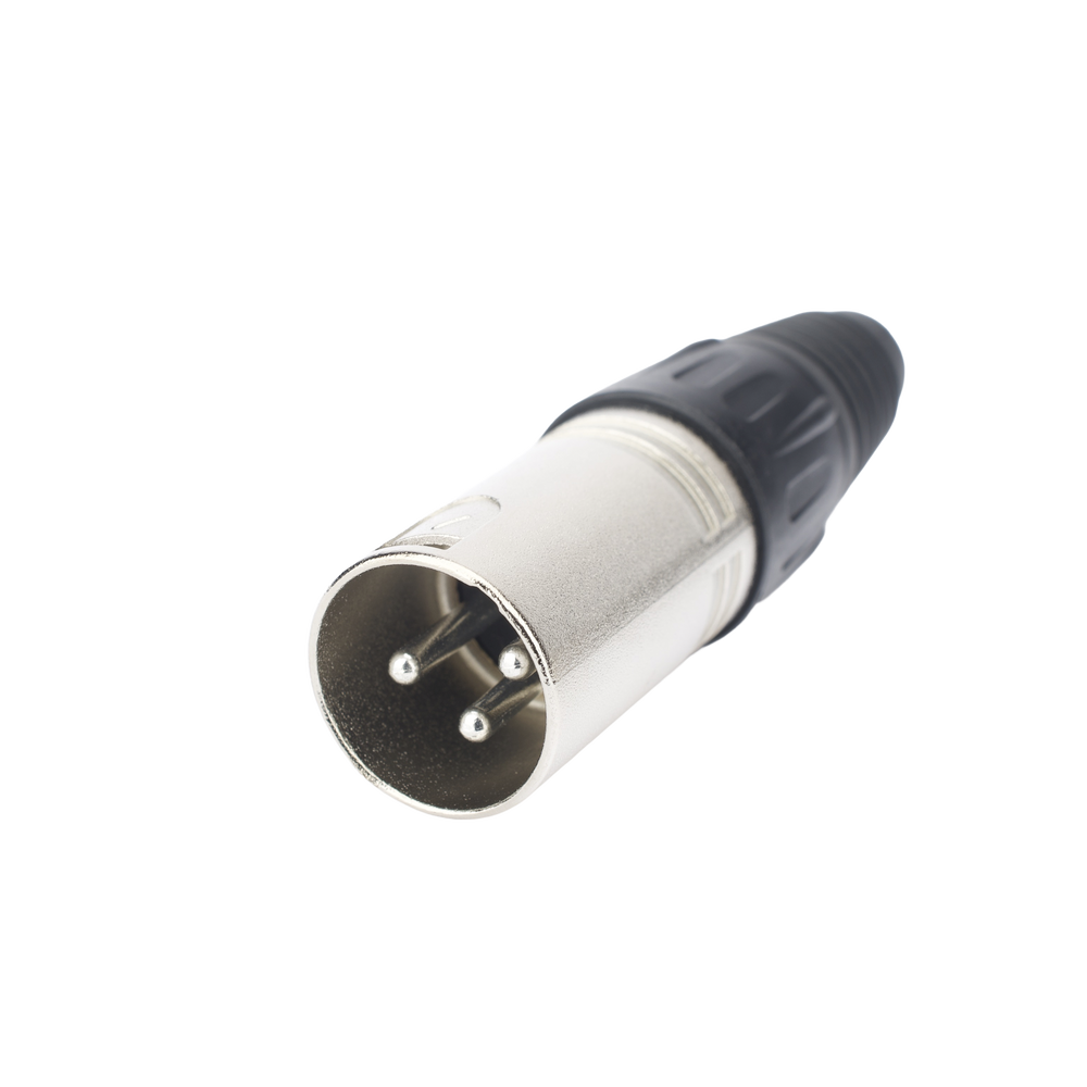 Kit Conector XLR Hembra + XLR Macho | Ideal para Conexiones de Micrófonos, Mezcladoras | Equipo de Audio Profesional