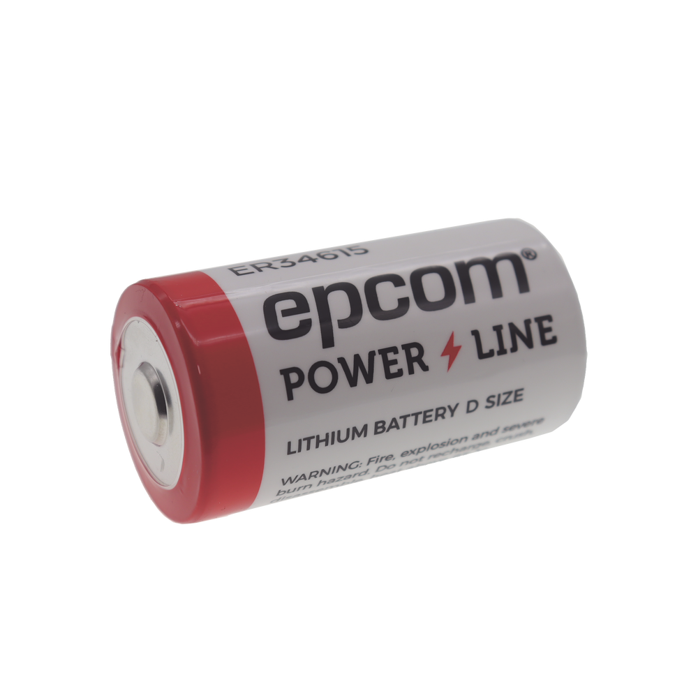 Bateria de 3.6V a 19Ah Li-SOCI2 Tamaño D ( Batería no recargable )